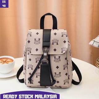 Ready Stock Malaysia Beg Wanita Galas Belakang Sling Backpack Bag