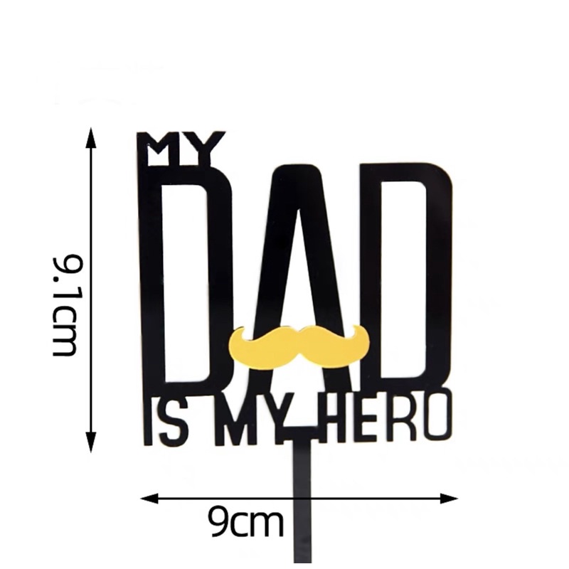 Daddy Birthday CakeFather Day Birthday Cake Topper(Ready Stock and ...