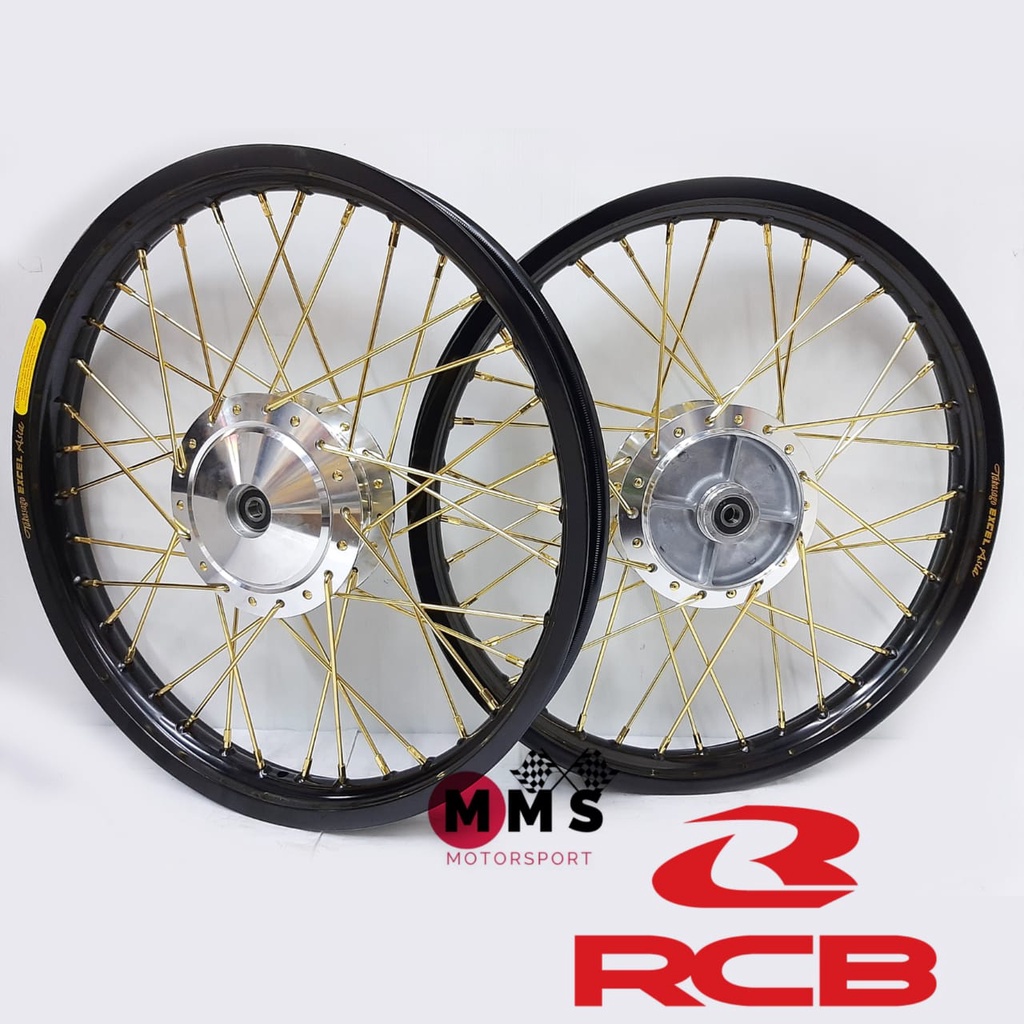 EX5 Dream Set PNP Takasago Excel Asia Alloy Rim 1.60x18 Black, RCB Lidi ...