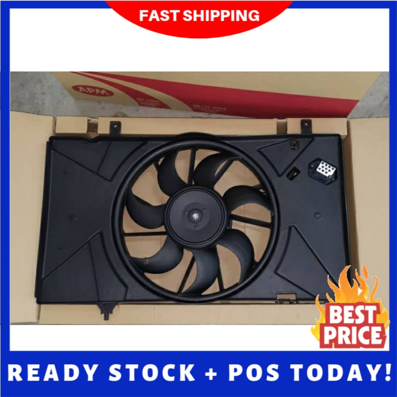 ORIGINAL PROTON APM PREVE RADIATOR FAN MOTOR ASSEMBLY MODULE SET