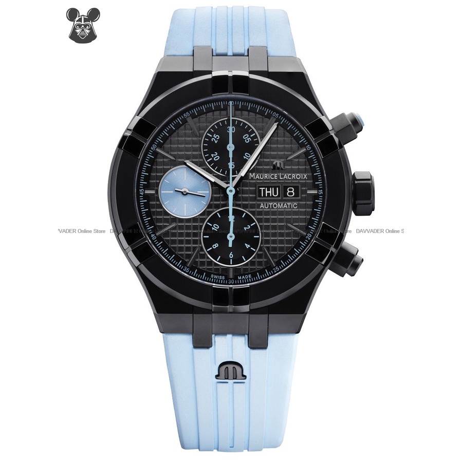 MAURICE LACROIX AI6038 DLB01 330 4 Men s Watch AIKON Automatic Chronograph Sprint Blue Limited Edition 500pcs Original