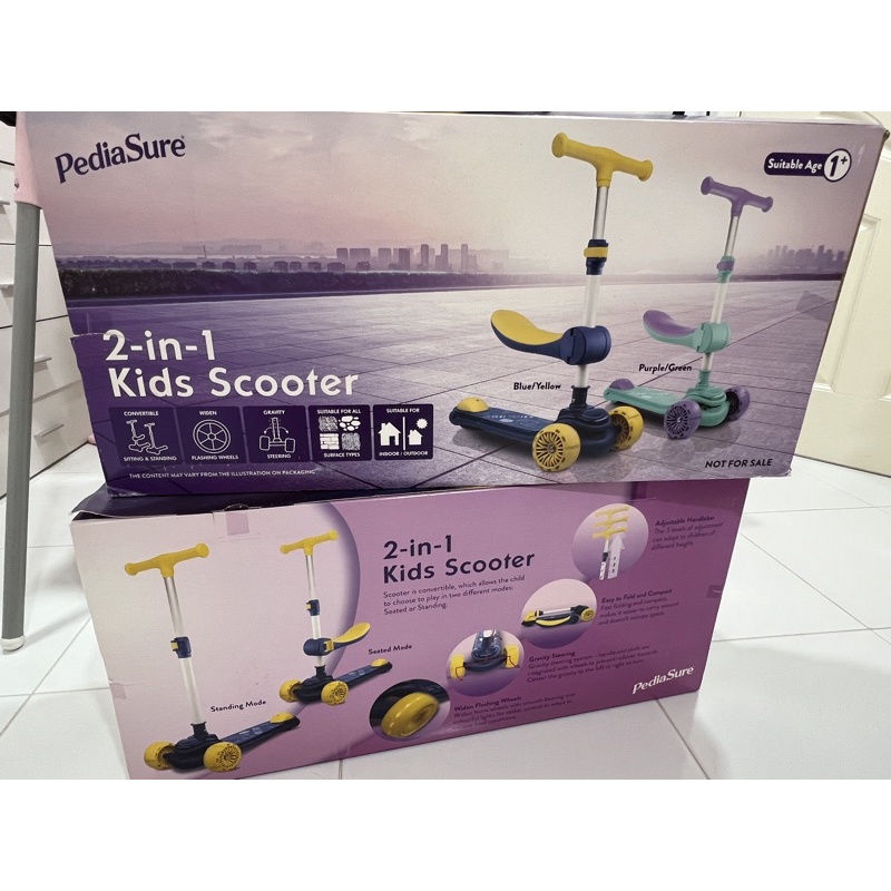 Pediasure kid scooter 2 in 1 Shopee Malaysia