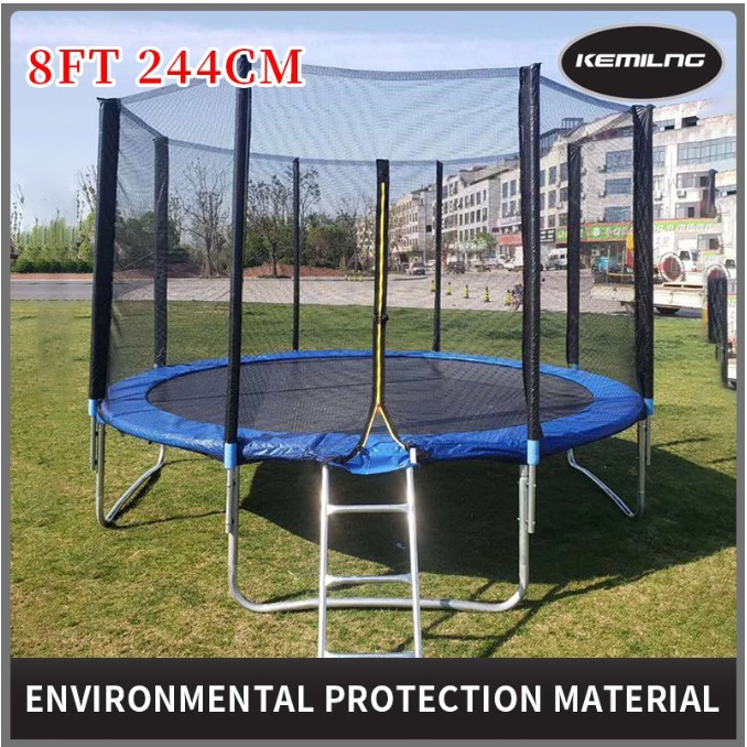 8ft deals folding trampoline