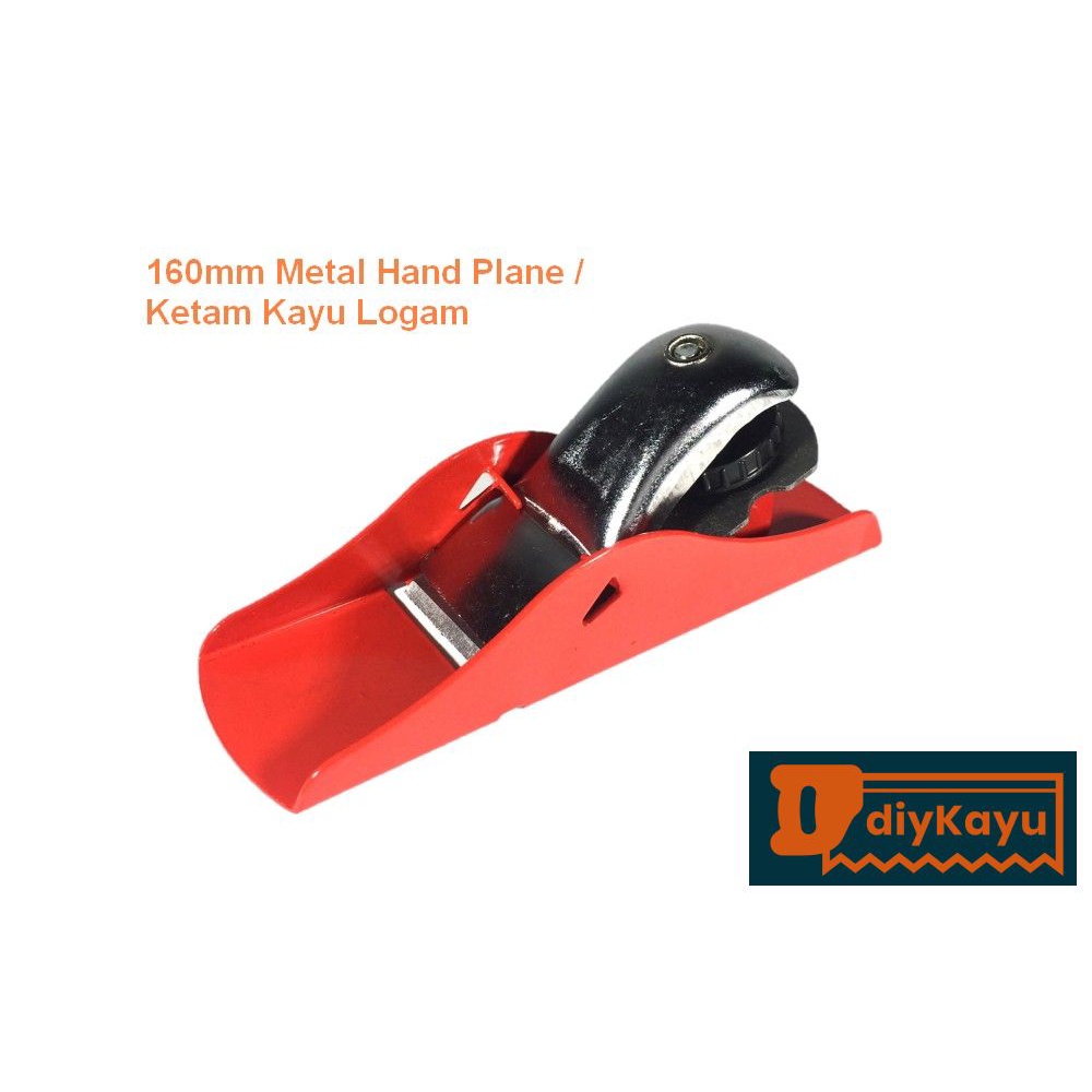 160mm Metal Hand Plane Planer Ketam Kayu Logam for Woodworking 木刨 ...