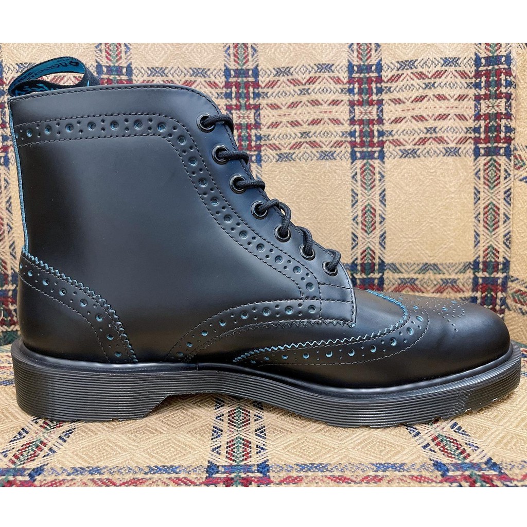 Dr. Martens Anthony in Black Blue Smooth Slice 15024001 UNISEX Shopee Malaysia