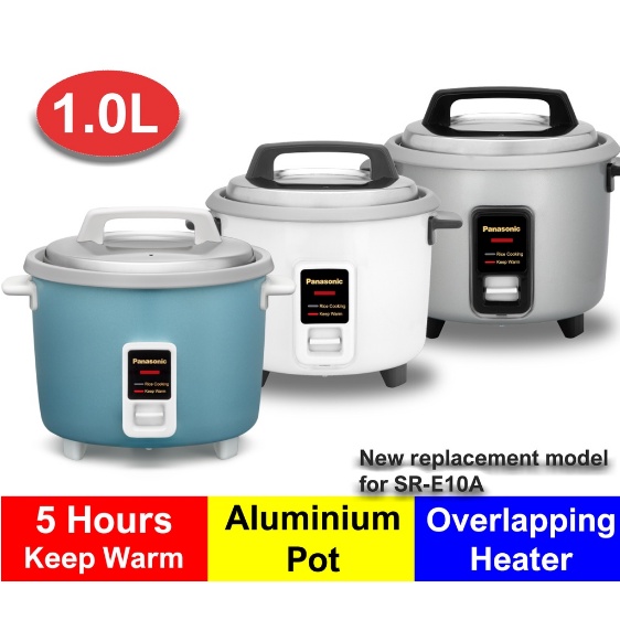 (New Model) Panasonic SR-Y10/SR-Y10G (1L) Rice Cooker with 6 Cups ...