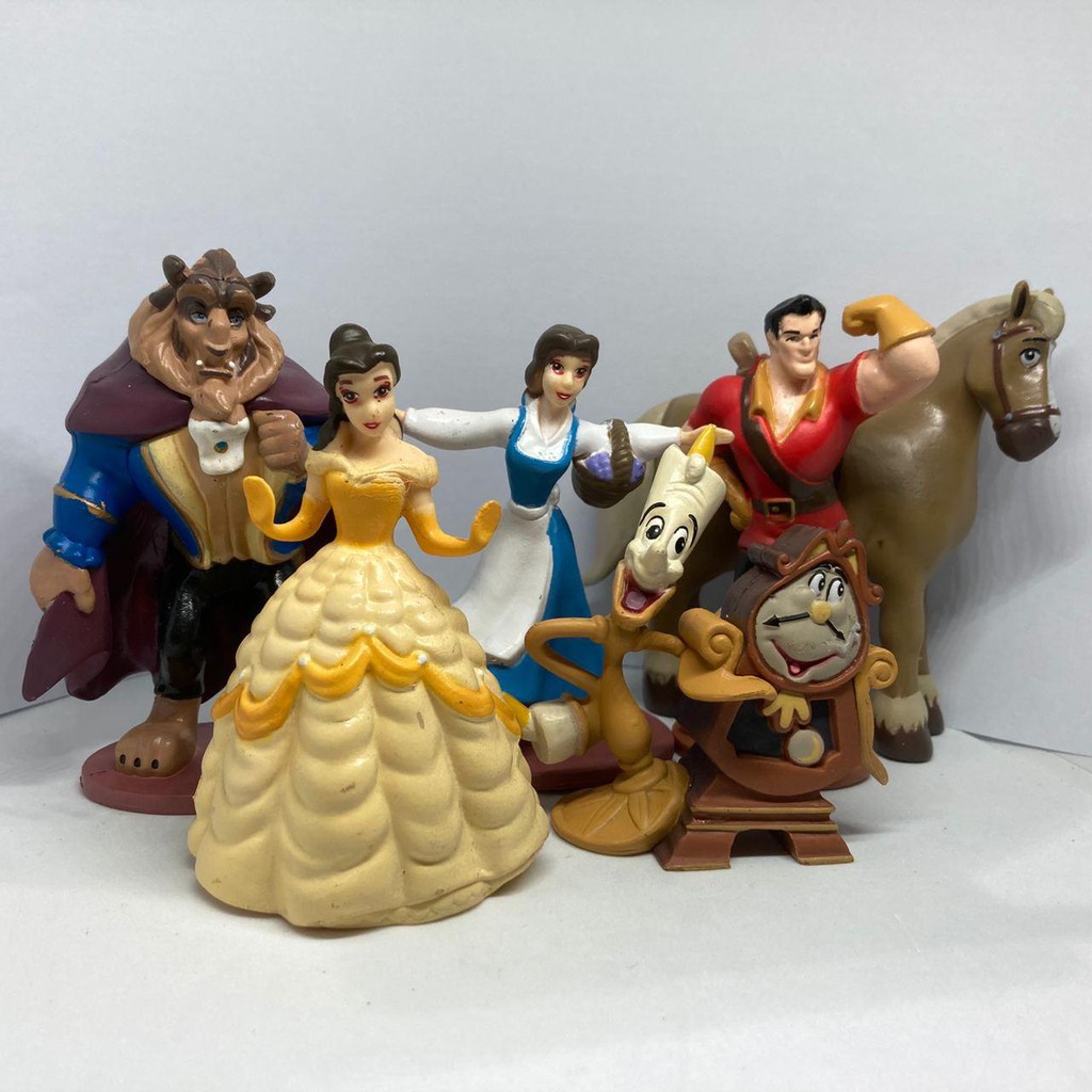 Beauty And The Beast Action Figure Model Set Ready Stock | Shopee Malaysia