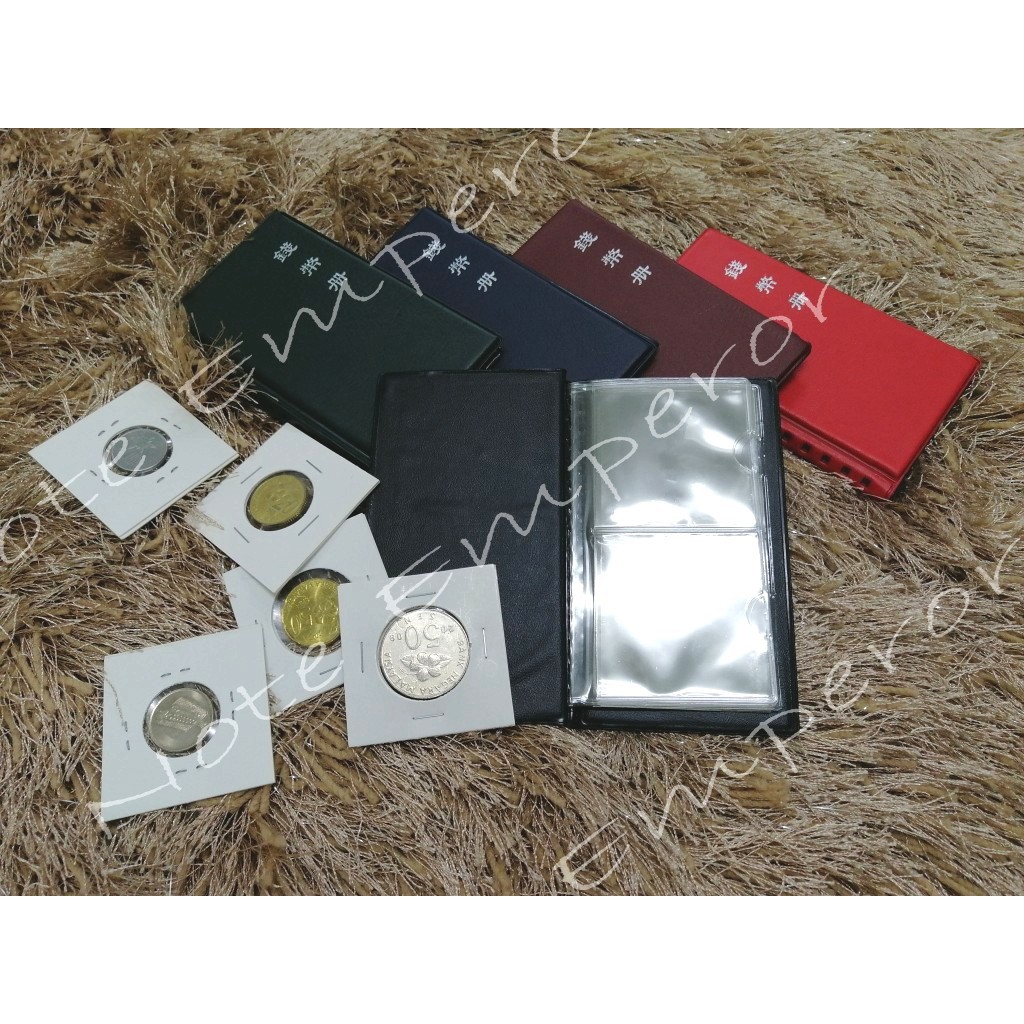 PCCB Coin Holder Cardboard Album [Fixed Pages] Shopee Malaysia