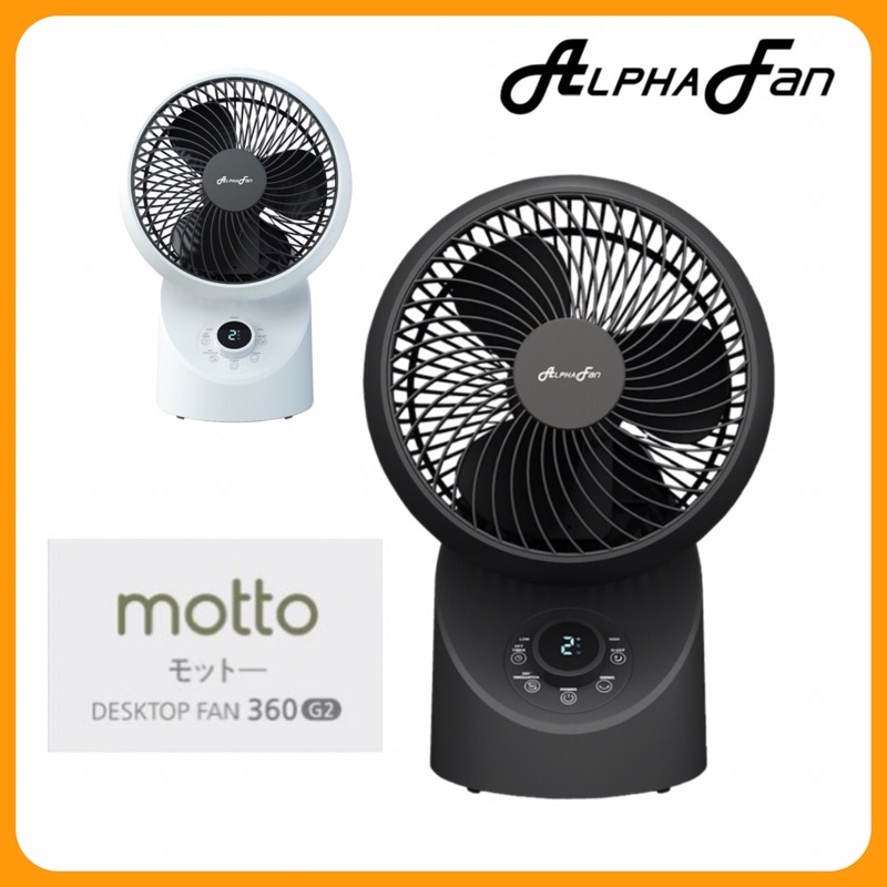 ALPHA MOTTO DESK FAN 360 | Shopee Malaysia