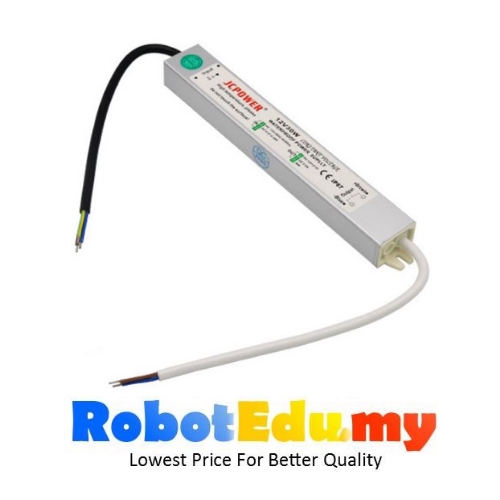 DC 12V 2.5A 30W Waterproof Rainproof IP67 CCTV LED Driver Outdoor Power Supply Adapter