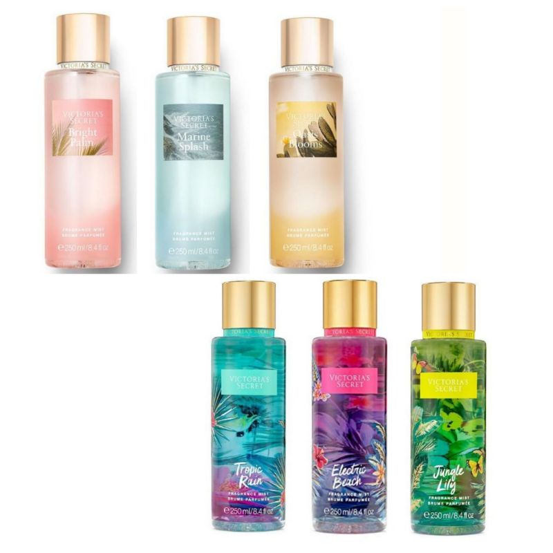 Victoria's Secret Bright Palm /Marine Splash /Oasis Blooms /Tropic Rain ...