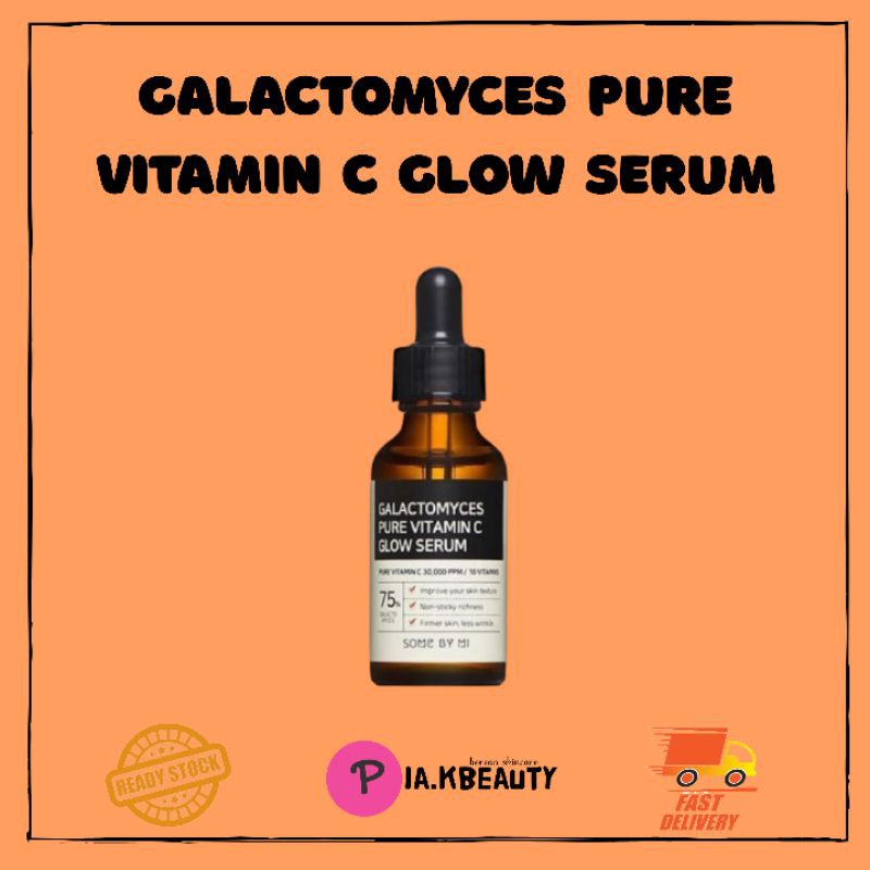 🟧 SOME BY MI GALACTOMYCES PURE VITAMIN C GLOW SERUM 🟧 Shopee Malaysia