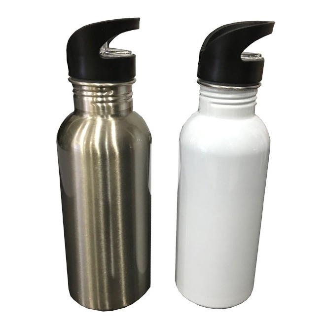 Sublimation Stainless Steel Water Bottle Straw Cap (no box) | Shopee ...