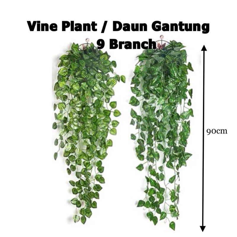 90cm Artificial Vine Plants Hanging IVY Green Leaves Garland