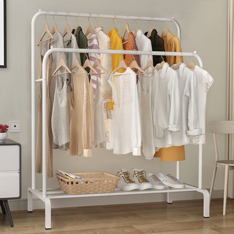 Double Pole Strong Steel Structure Laundry Rack Clothes Hanger ...