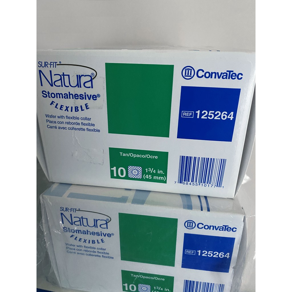 CONVATEC SurFit Natura Stomahesive Flexible Wafer 125264 (10/box