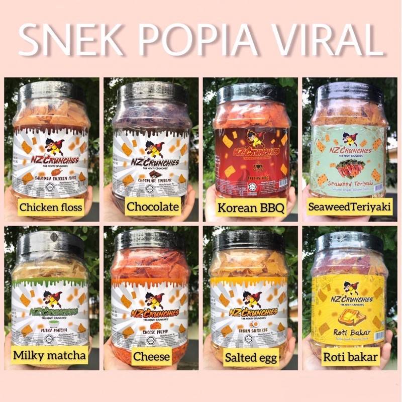 NZ CRUNCHIES VIRAL BERPERISA (WITH BUBBLE WRAP) Shopee Malaysia