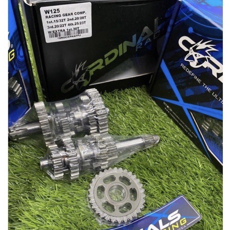 CARDINALS RACING GEAR BOX GEARBOX SET WAVE 125 WAVE125 W125 W125R ...