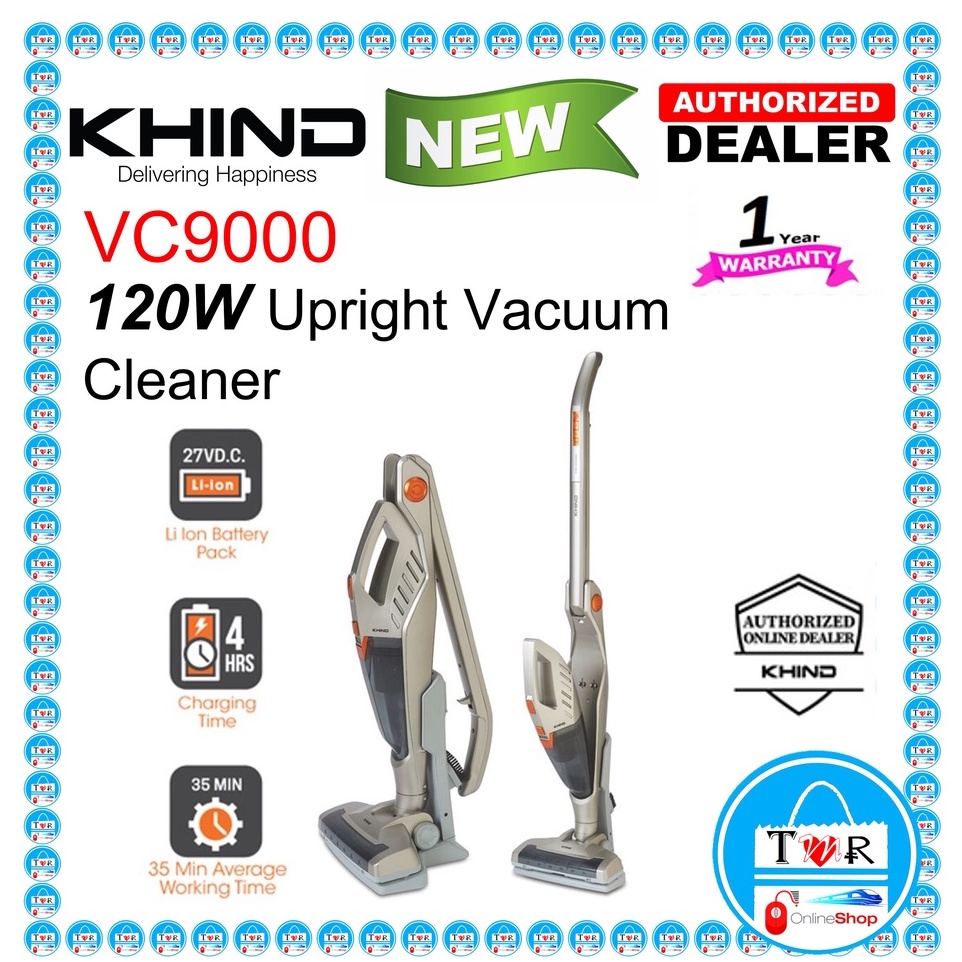 KHIND VC9000 / VC9660 2 IN 1 CORDLESS VACUUM CLEANER / MVCCHS120 Cordless 3 In 1 Stick