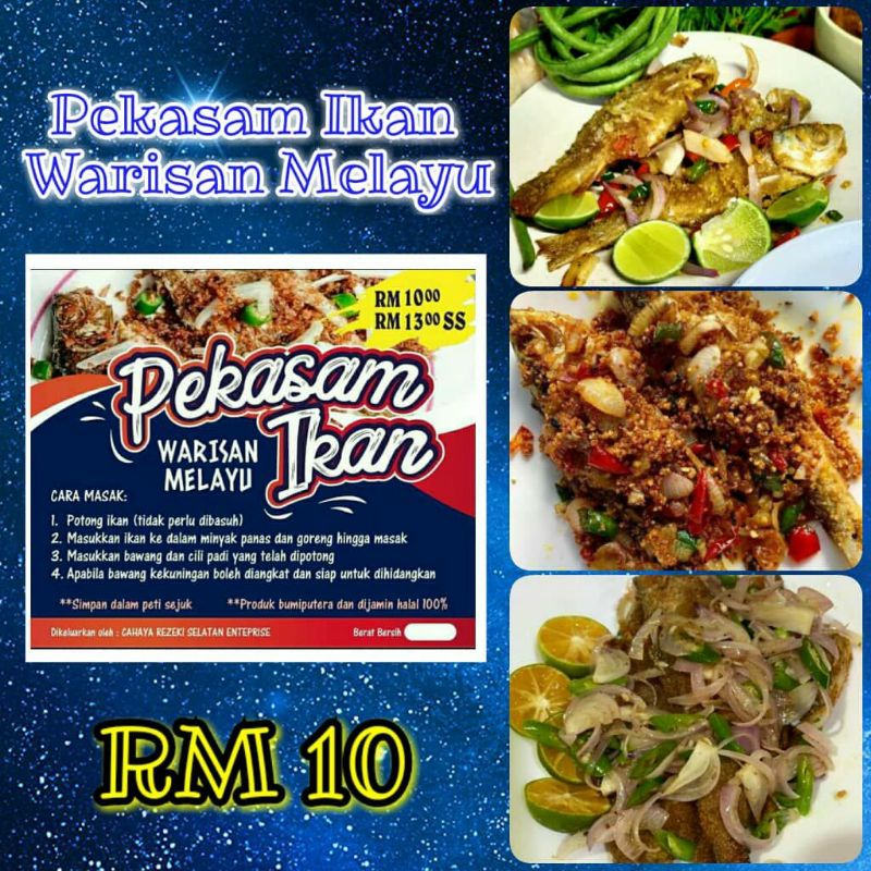 Pekasam Ikan Warisan Melayu Shopee Malaysia