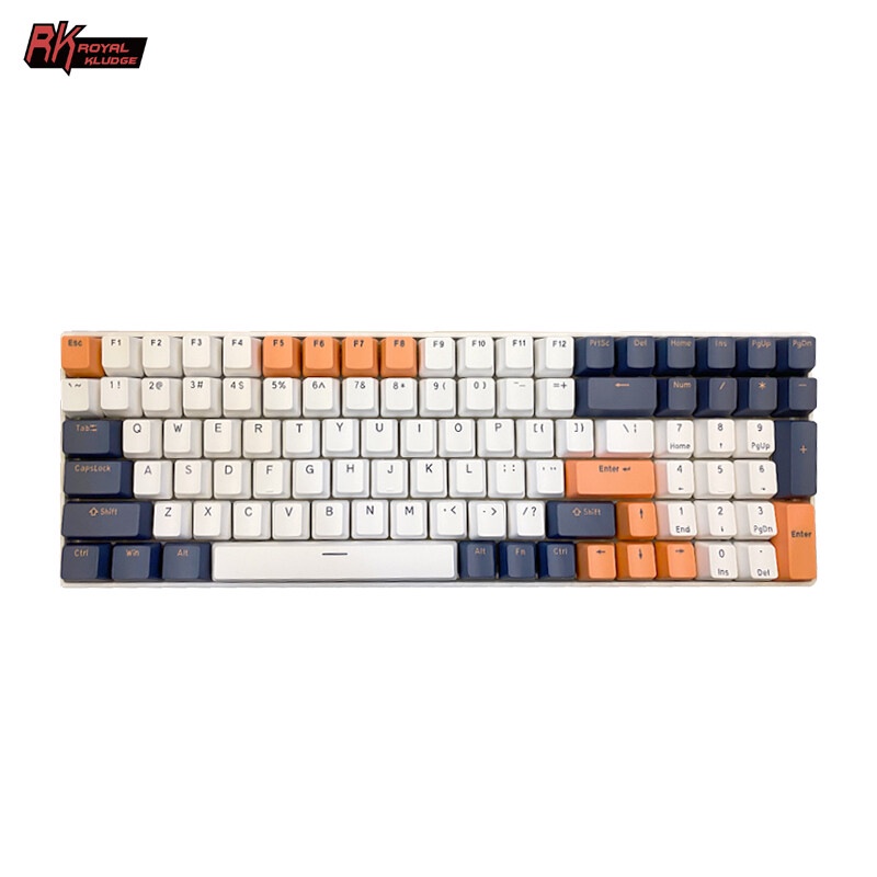 Royal kludge rk100 rk860 double shot PBT MX mechanical keyboard keycaps ...