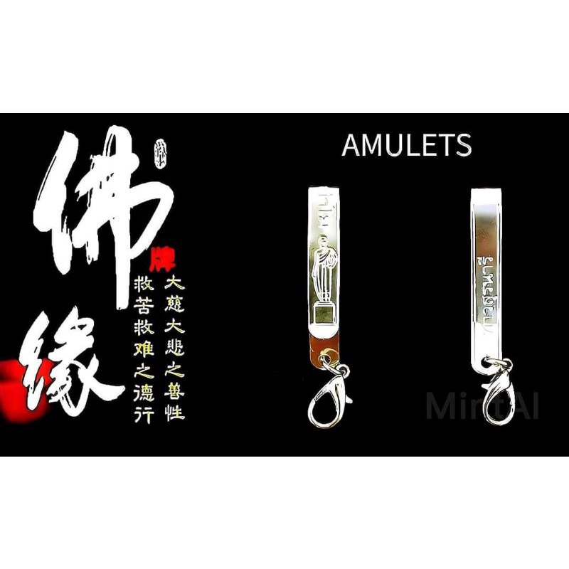 🔥100%NEW🔥佛牌扣 Amult pin Stainless steel | Shopee Malaysia