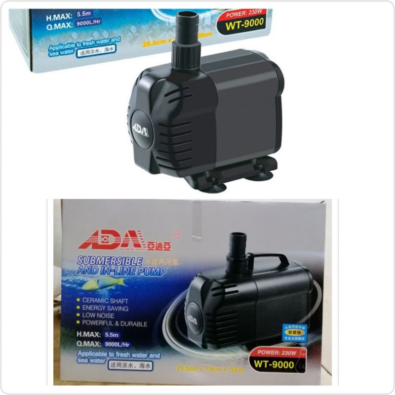 Ada Submersible And In Line Pump Wt 9000 Fresh Water And Sea Water Shopee Malaysia 