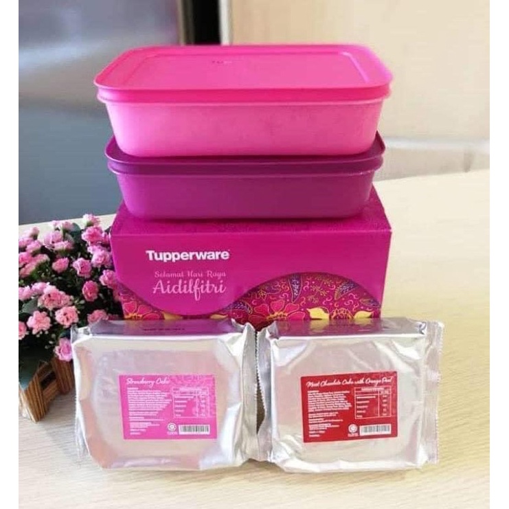 tupperware raya cake 2021 gift set(new) | Shopee Malaysia