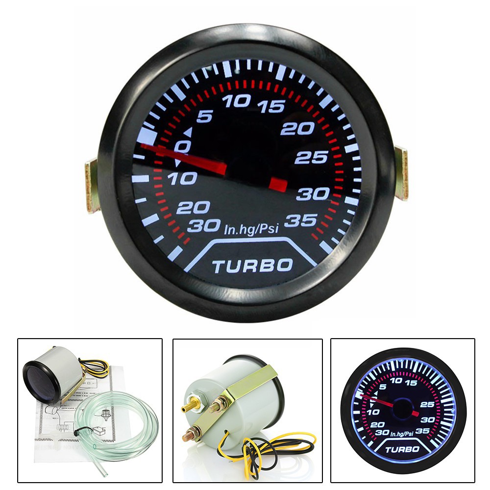Für Turbo Manometer Turbo Manometer Universal Auto Psi Manometer