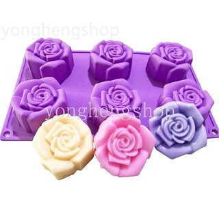ROSE SOAP MOLD, Silicone Loaf Mold for Soap, Large Baking Mold, Soap Making  Supplies, Flower Mold, Rectangular Mold, Floral Pattern Mould 