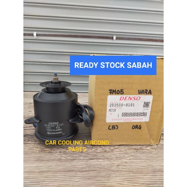 ORIGINAL DENSO RADIATOR FAN MOTOR PROTON WIRA DENSO SYSTEM BIG 0101 ...