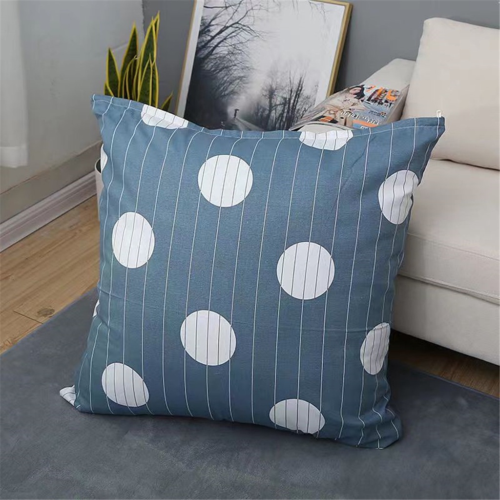 Double sided Large pillow case 70x70.65x65.60x60.55x55. Room Decor home