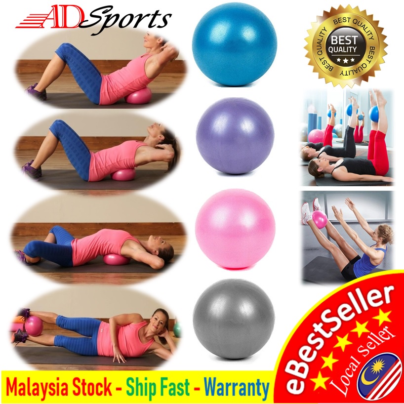 🔥🔥ADSports 25cm Yoga Ball Sports Fitness Core Ball Pilates Balance Ball