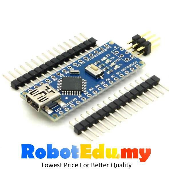Compatible Nano ATMEGA328P - NO SOLDERED PIN for Arduino