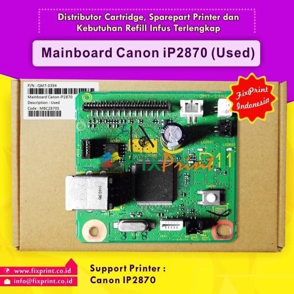 Board Canon ip2870- Motherboard ip2870s Mainboard Printer 2870 FSB2016 ...
