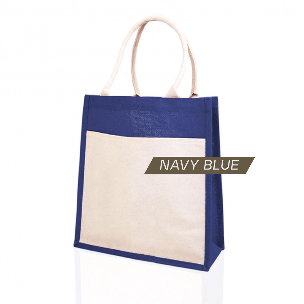 KEDAI GIFT Ready Stock A4 Size High Quality Jute Bag Bio Degradable Shopping Tote Bag Reusable Bag Canvas Bag Shopee Malaysia