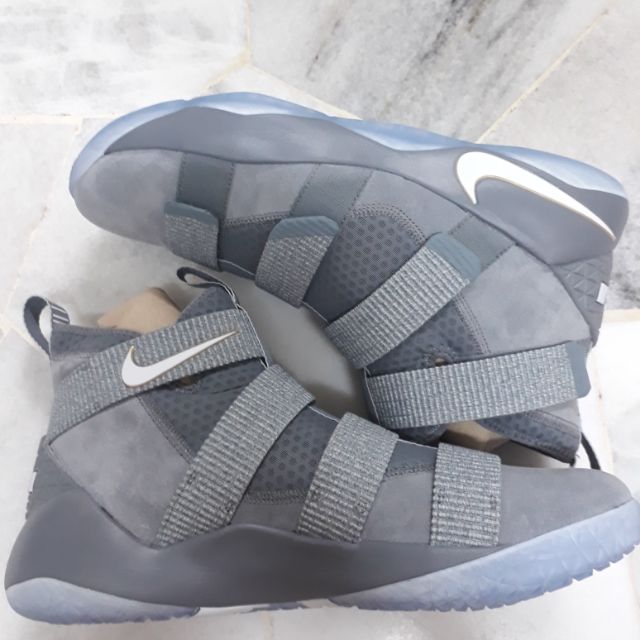 Nike lebron soldier 11 wolf grey best sale