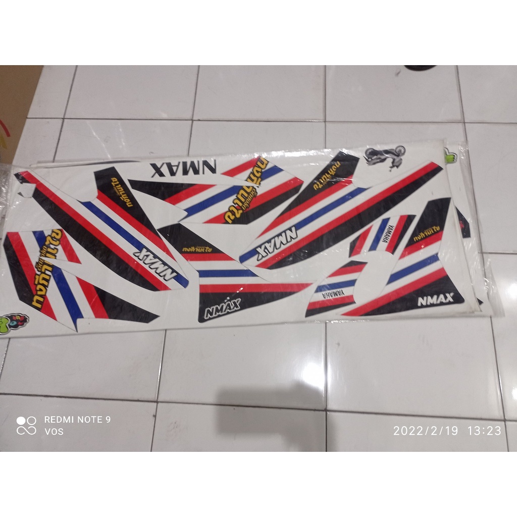 Sticker DECAL STRICKER YAMAHA NMAX 150 OLD FULL BODY V7 | Shopee Malaysia