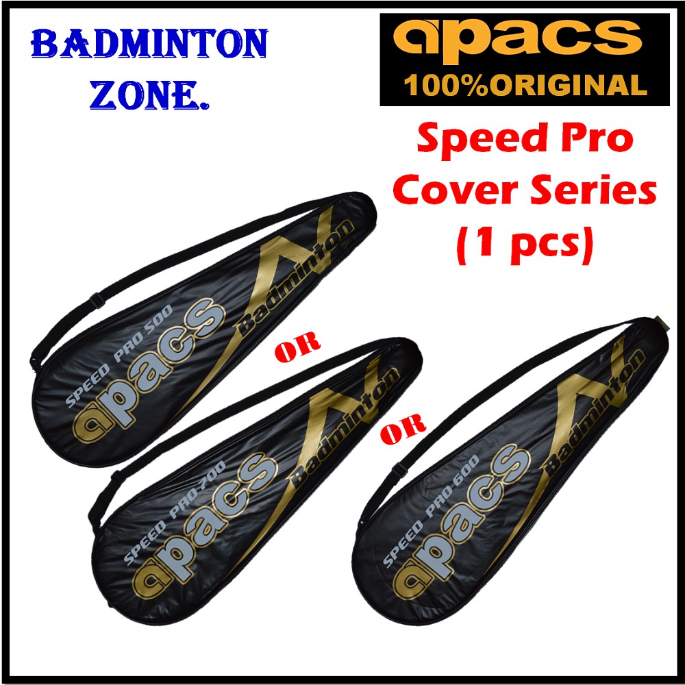 Apacs Speed Pro Racket Cover Series Model (500 , 600 & 700) | Shopee ...