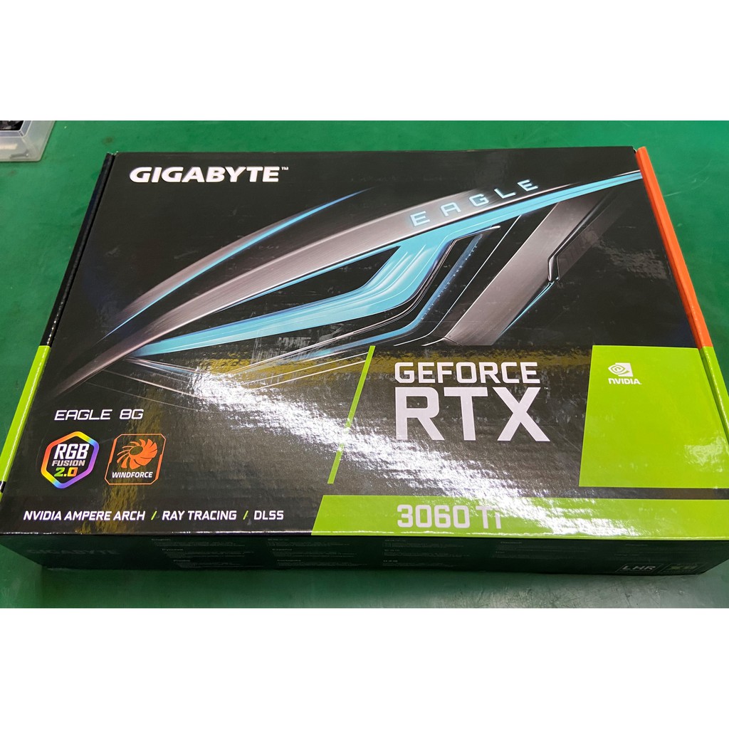 GIGABYTE GeForce RTX 3060 Ti EAGLE 8GB GDDR6 # GV-N306TEAGLE -8GD(LHR ...