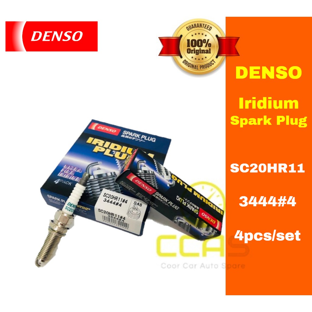 Denso Iridium Spark Plug - SC20HR11 - Toyota Altis Wish Prius Harrier ...