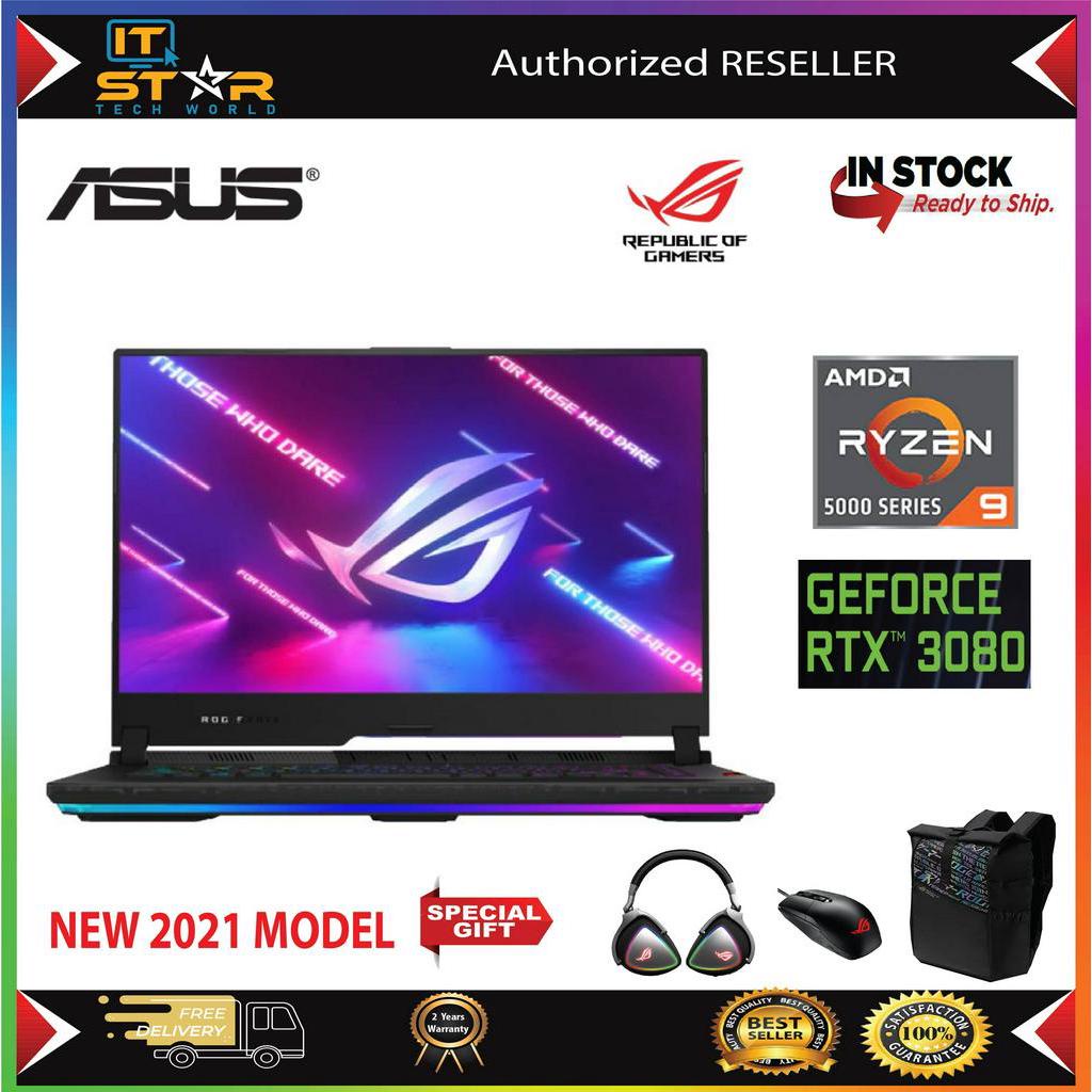 Asus Rog Strix Scar 15 G533q Shf060t Ryzen 9 5900hx Ram 32gb 1tb Ssd Rtx3080 16gb Gaming 9322