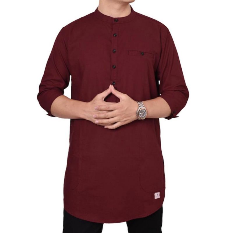 KATUN KEMEJA Men's KURTA SHIRT 3/4 SLEEVES SOFT COTTON NEWEST COLOR ...