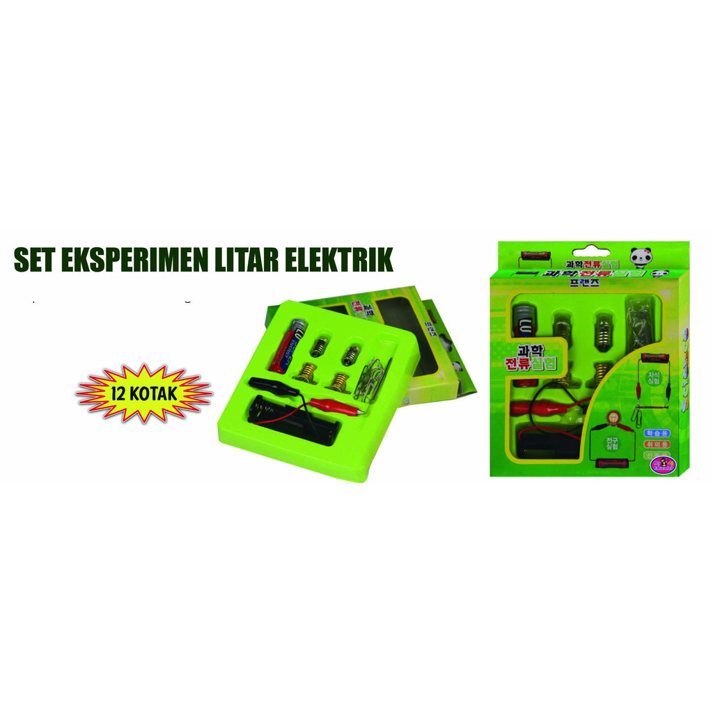 Set Eksperimen Litar Elektrik - 12 boxes in 1 set | Shopee Malaysia