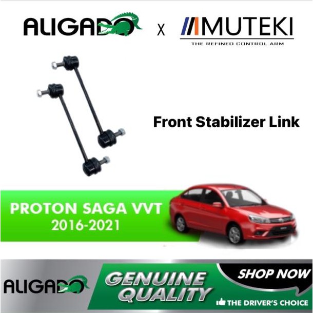 MUTEKI FRONT STABILIZER LINK FOR PROTON SAGA VVT (20162021) Shopee
