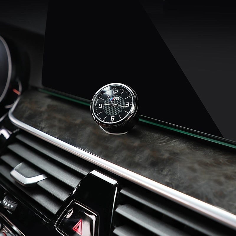 Car Mini Luminous Interior Quartz Clock Dashboard Digital