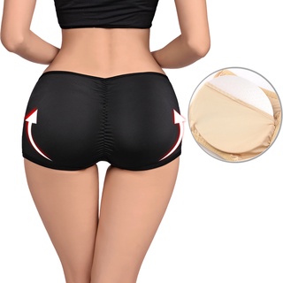 WECHERY Women Padded Panties Butt Lifter High Waist Fake Ass Hips