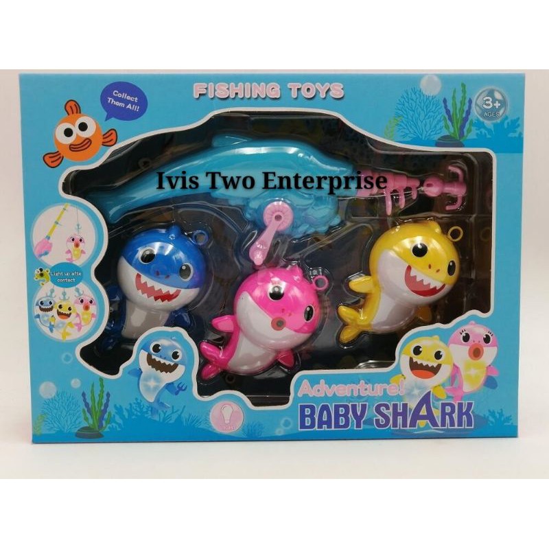 🔥 Ready Stock🔥 Baby Shark Magnetic Fishing Toys Play Set | Shopee Malaysia