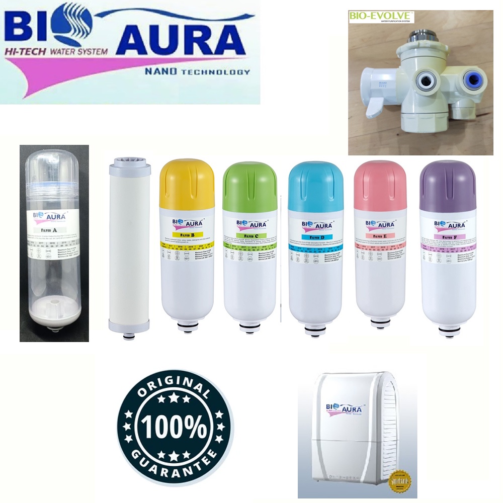 Filter A B C D E F Replacement Penapis Dispenser Air Minum Bio Aura ...