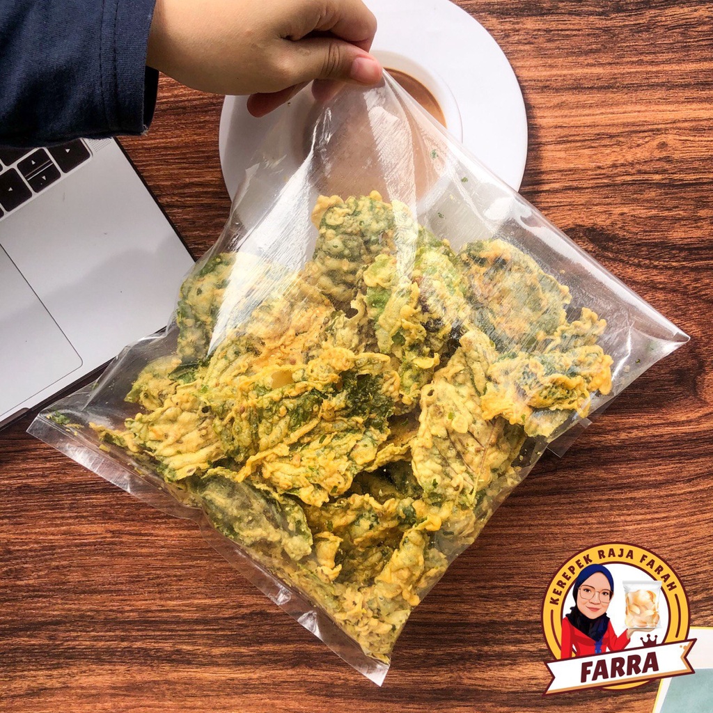 Kerepek Daun Bayam Original (500g) 𝙆𝙚𝙧𝙚𝙥𝙚𝙠 𝙍𝙖𝙟𝙖 𝙁𝙖𝙧𝙖𝙝 𝙃𝙌 | Shopee Malaysia